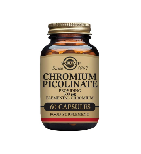 supplement bottle of Chromium Picolinate
