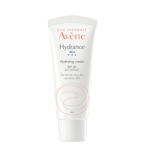 bottle of avene spf 30 hydrating cream