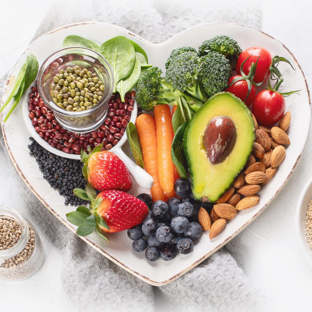 bowl of vegetables and fruit
