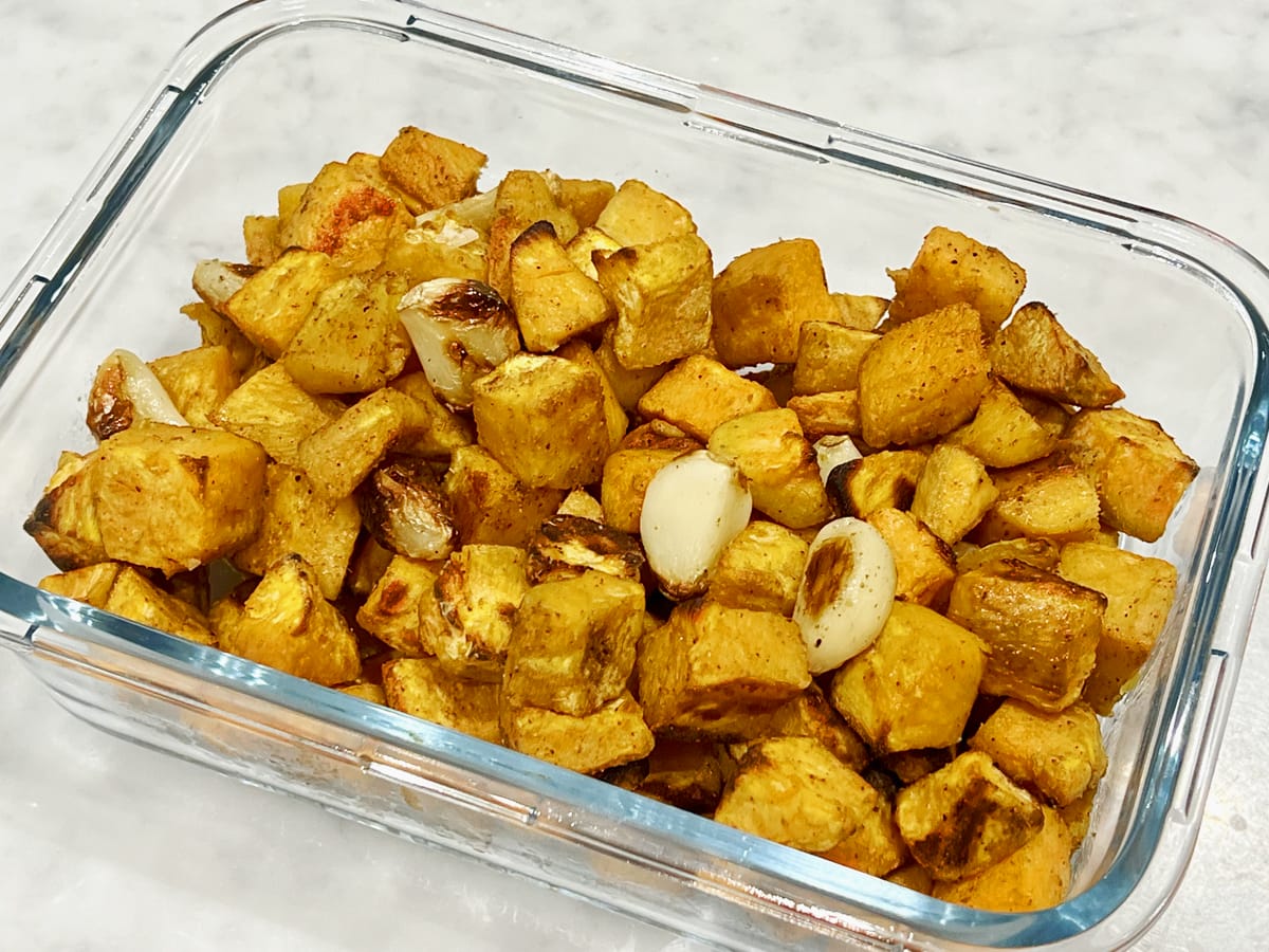 roasted sweet potato