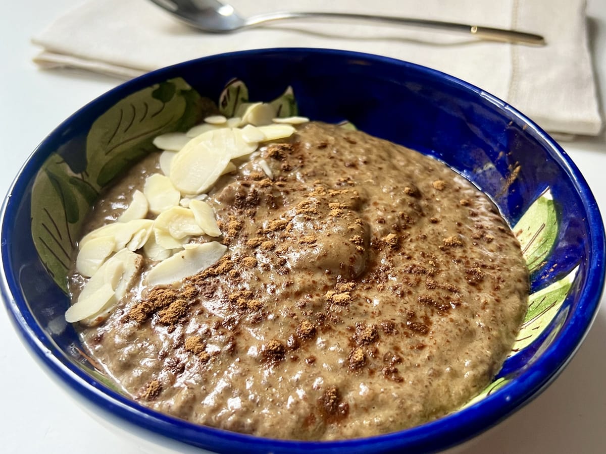 High Protein Chocolate Porridge