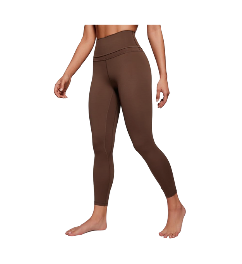 brown yoga pants