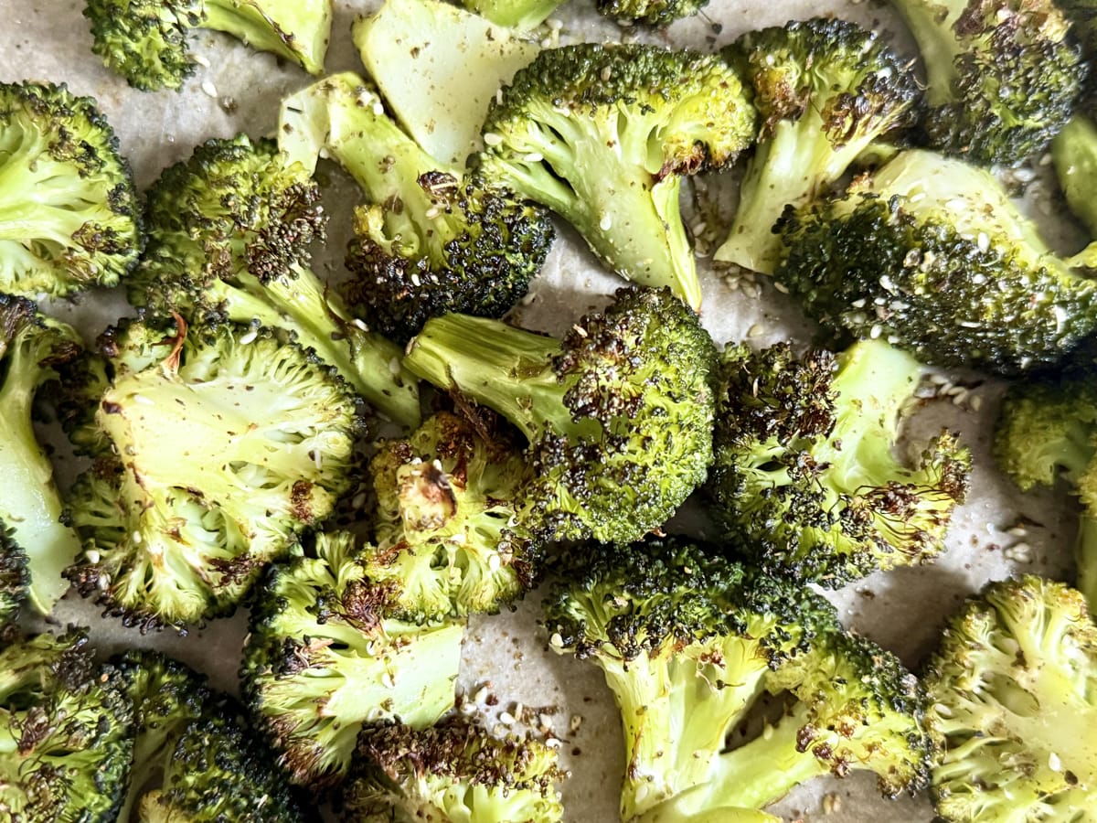 zaatar charred broccoli
