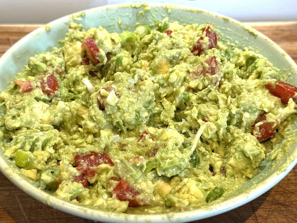 No-Cilantro Guacamole